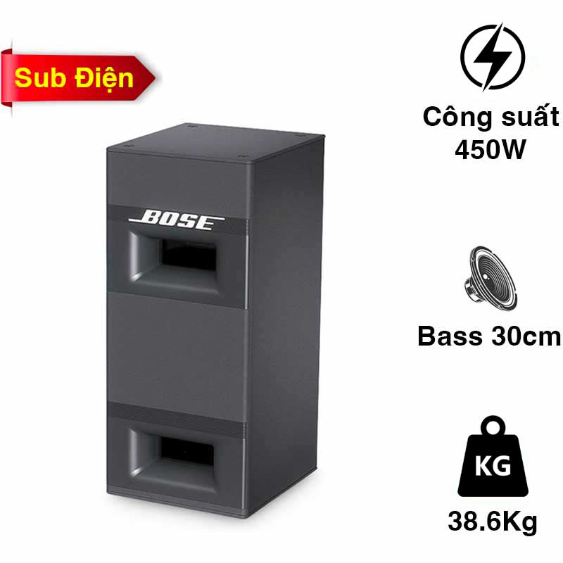 Loa Sub Bose 502B, Bass 30cm, 450W