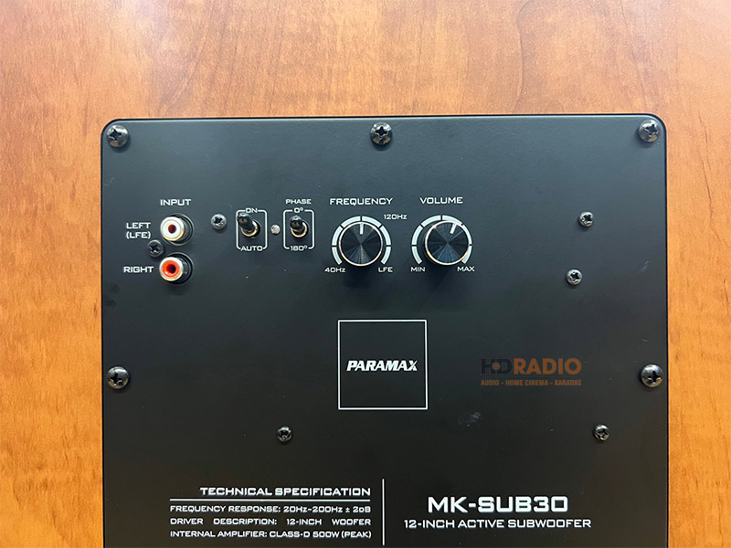 Loa Sub Paramax MK Sub30