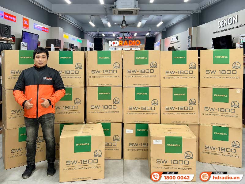 Loa sub Paramax SW-1800