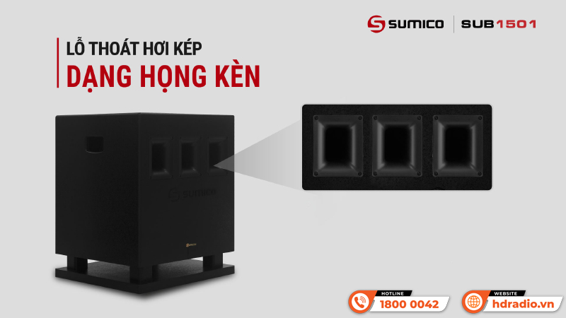 Loa sub Sumico SUB1501