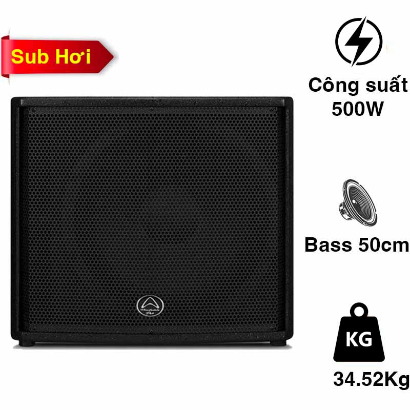 Loa Sub Hội Trường Wharfedale Impact 18B, Sub hơi, Công suất 500W, Bass 50cm