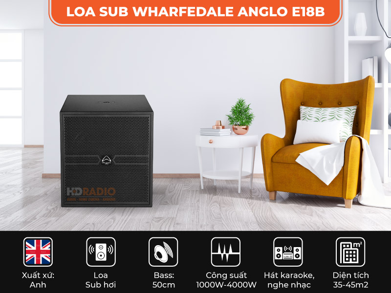Loa Sub Wharfedale Anglo E18B Loa Sub Wharfedale Anglo E18B