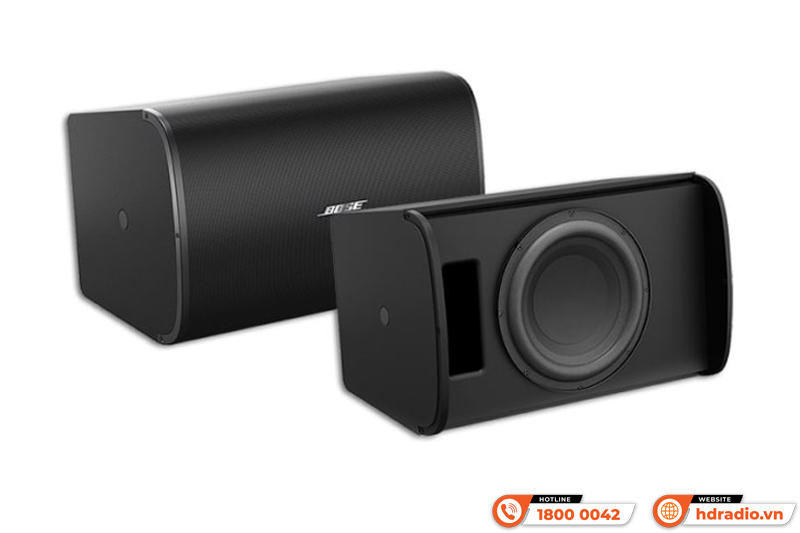 Dễ dàng phối ghép với Loa treo tường Bose Designmax DM10S-SUB