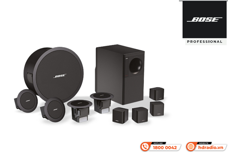 Dễ dàng phối ghép với Loa sub treo Bose Freespace 3 Acoustimass Module