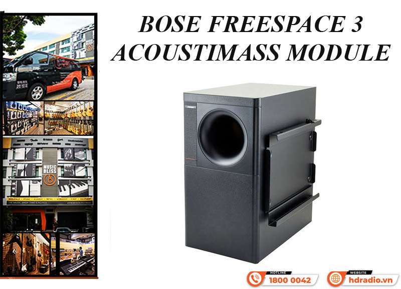 Ứng dụng thực tế Loa âm trần Bose Freespace 3 Satellite mang lại Âm thanh rõ nét