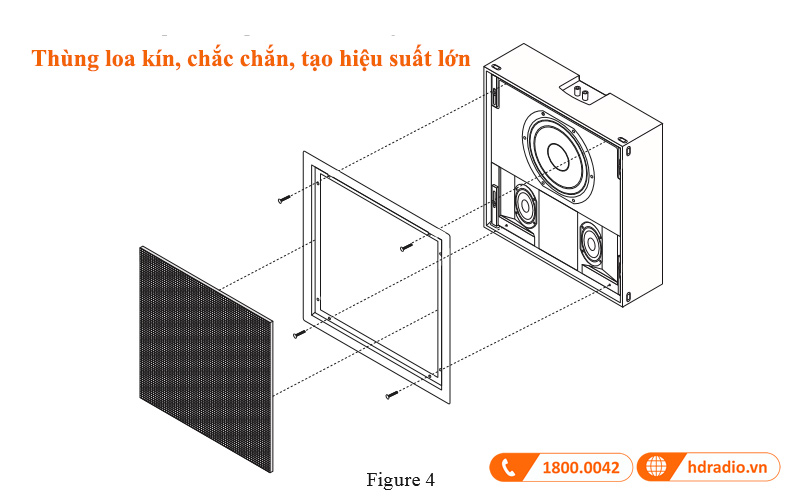 thung loa treo tuong mcintosh ht30iw