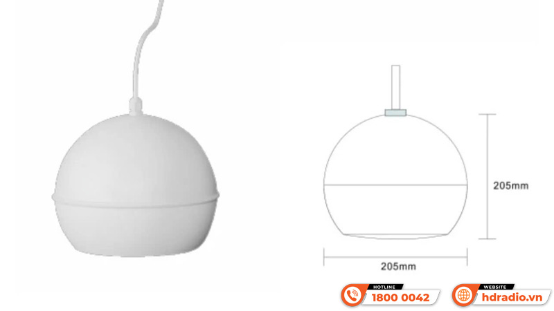 Thiết kế Loa treo ITC T-200