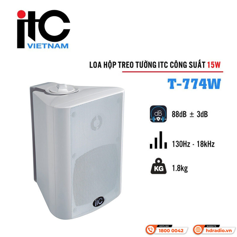Loa hộp treo tường ITC T-774W Loa hộp treo tường ITC T-774W