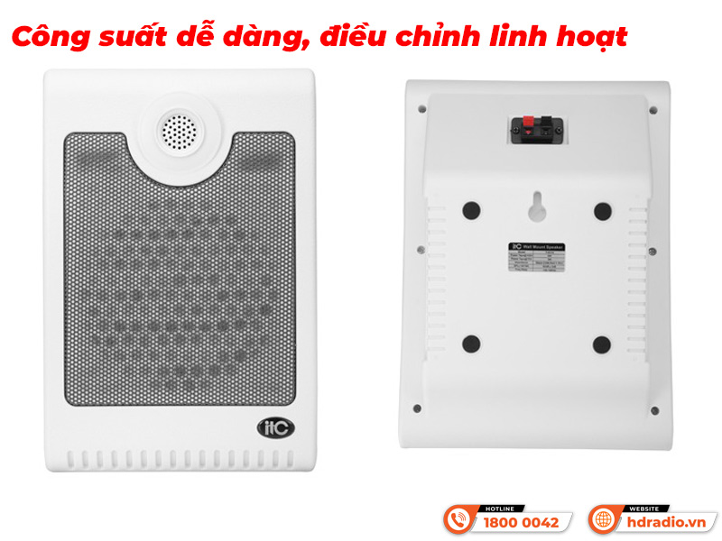 Công suất Loa hộp treo tường ITC T-601