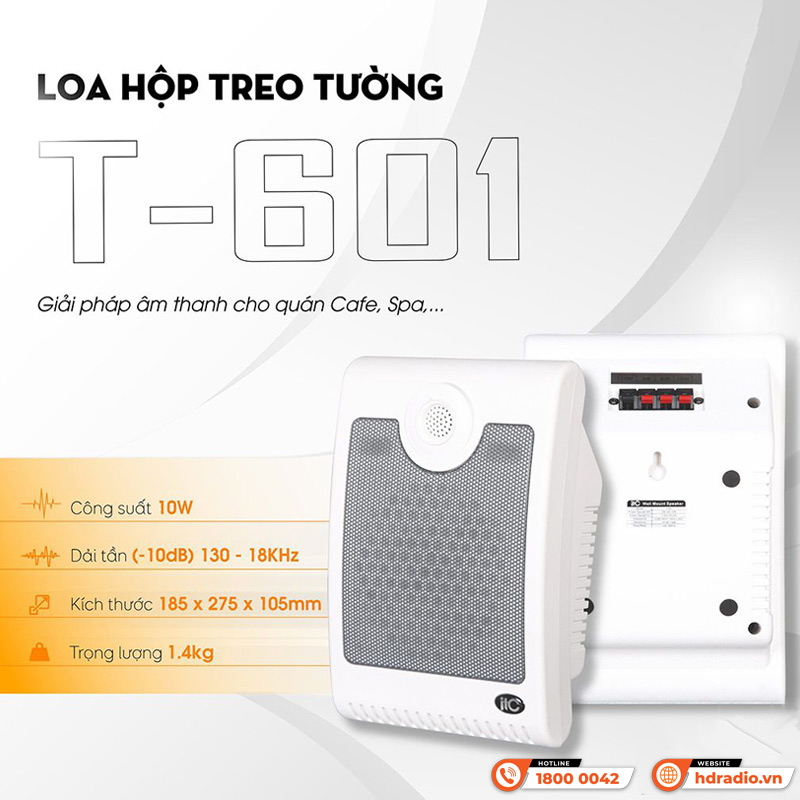 Loa hộp treo tường ITC T-601