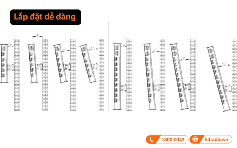 Lắp đặt dễ dàng