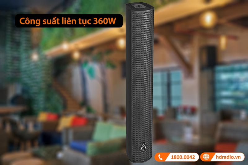 công suất hoạt động 360W