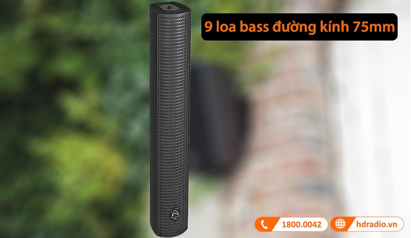 9 loa bass đường kính 75mm