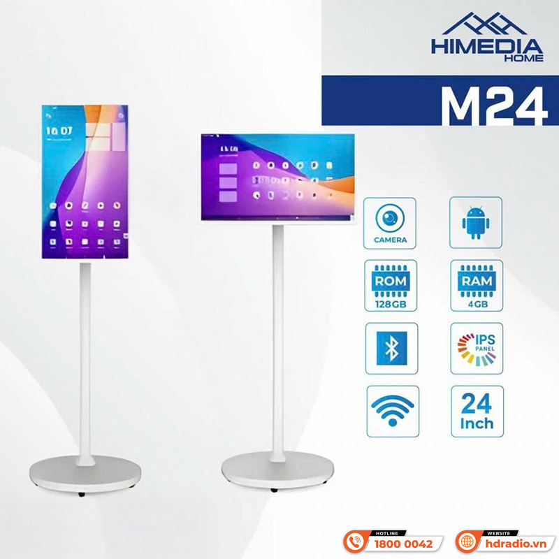 Màn hình di động cảm ứng Himedia Home M24
