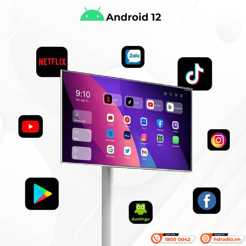 Màn hình cảm ứng di động Himedia Home M27