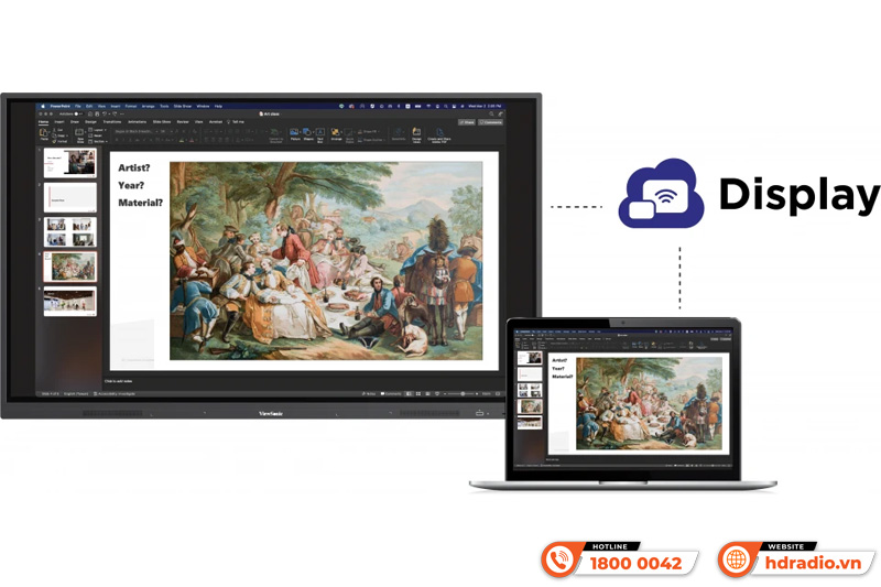 Màn hình tương tác ViewSonic IFP7550-5F