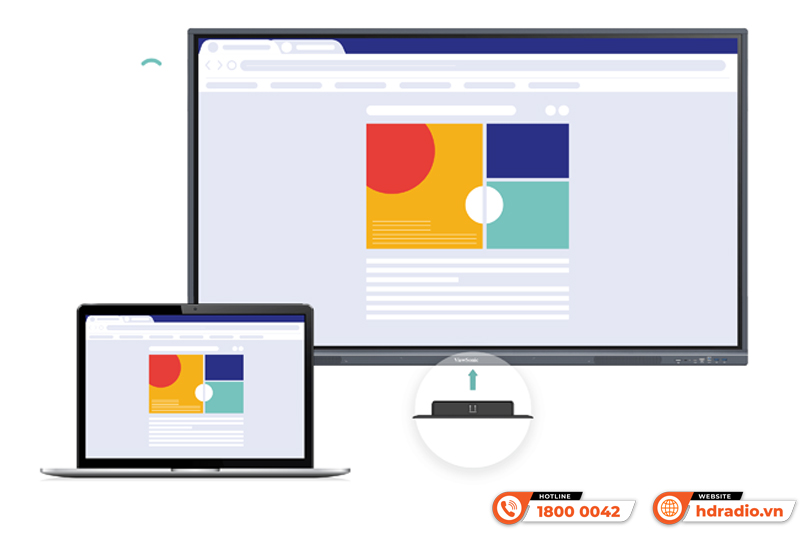 Màn hình tương tác Viewsonic IFP8633-G
