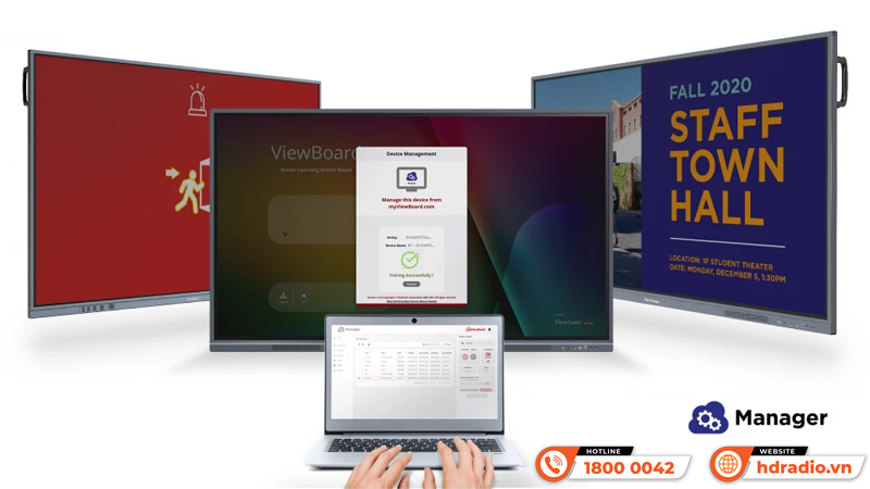 Màn hình tương tác Viewsonic IFP8633-G