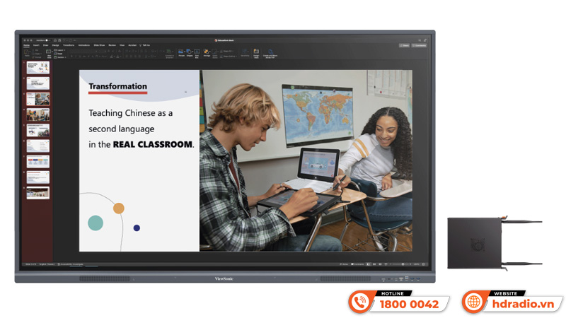 Màn hình tương tác Viewsonic IFP8633-G