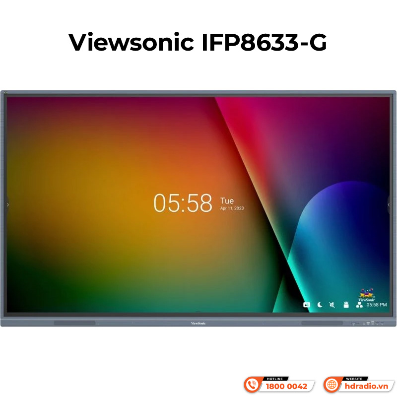 Màn hình tương tác Viewsonic IFP8633-G