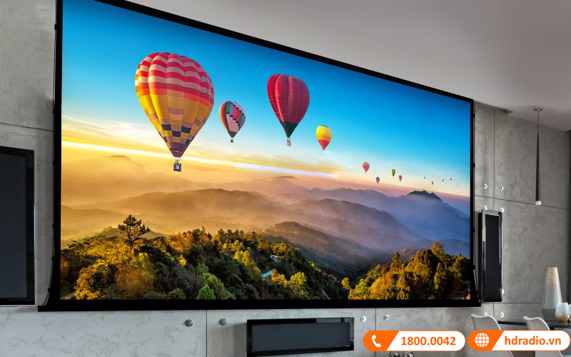 Màn chiếu điện âm trần Tension Exzen Korea