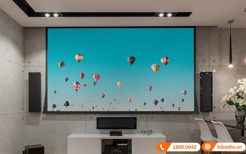 Màn chiếu điện âm trần Tension Exzen Korea