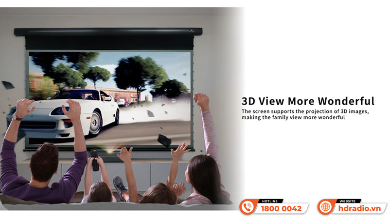 Xem 3D Màn chiếu Vividstorm VMSLUST110H