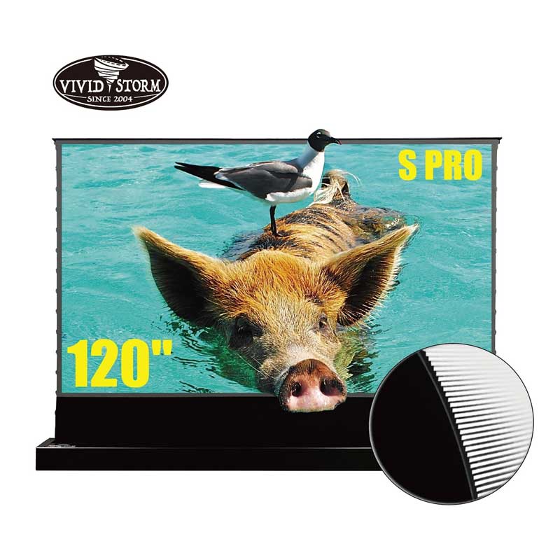 Màn Chiếu Quang Học Để Sàn Vividstorm VSDSTUST120H (120 inch, 16:9) Dùng Cho Máy Chiếu Gần Màn Chiếu Quang Học Để Sàn Vividstorm VSDSTUST120H (120 inch, 16:9) Dùng Cho Máy Chiếu Gần