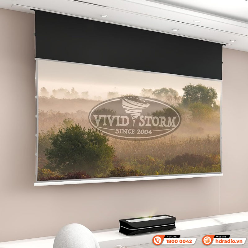 Màn chiếu âm trần quang học Vividstorm VPCLUST110H (110 Inch;16:9) Dùng Cho Máy Chiếu Gần-5