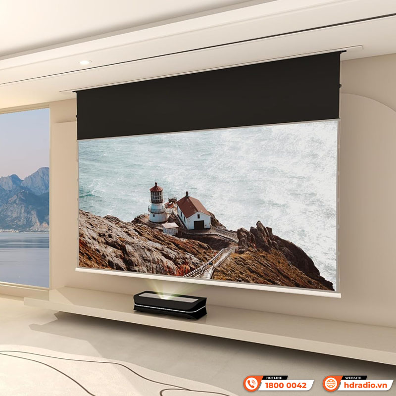 Màn chiếu âm trần quang học Vividstorm VPCLUST110H (110 Inch;16:9) Dùng Cho Máy Chiếu Gần-6