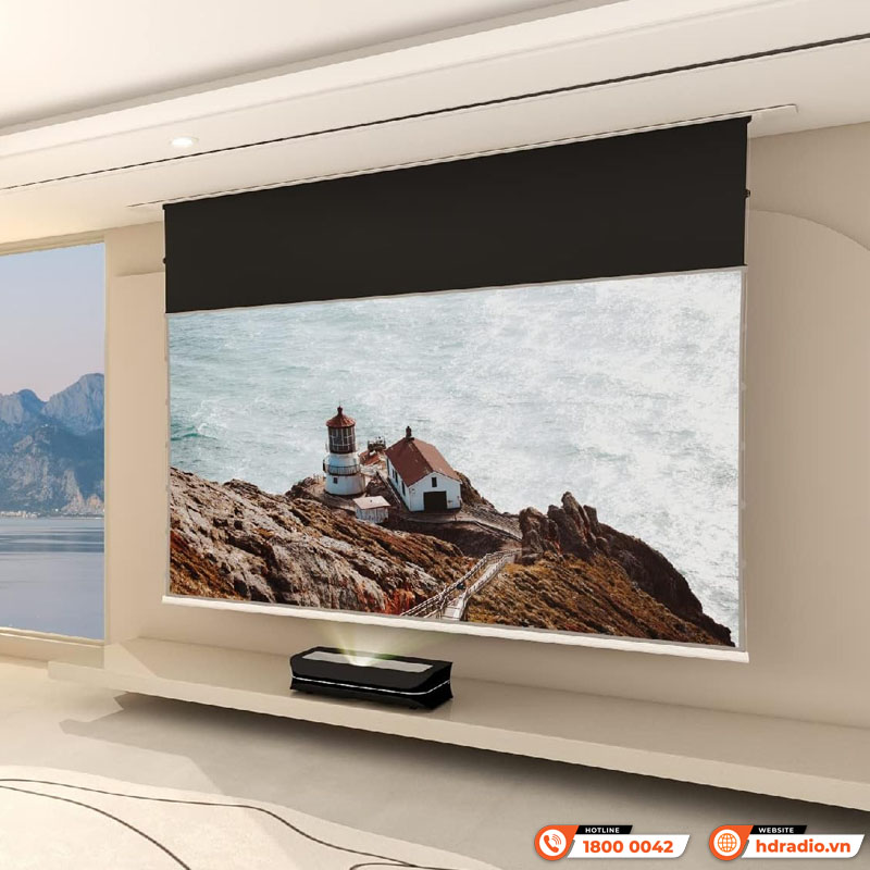 Màn chiếu âm trần quang học Vividstorm VPCLUST120H (120 Inch;16:9) Dùng Cho Máy Chiếu Gần-7