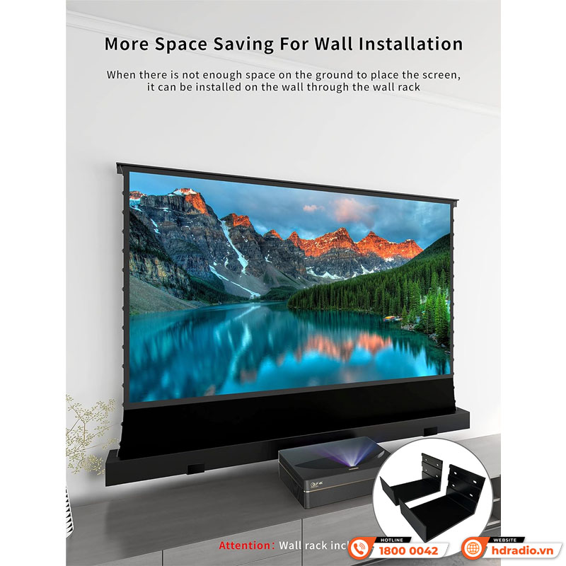 Màn chiếu quang học Vividstorm VSDSTUST92H, 92 Inch (Dùng cho máy chiếu gần)-6