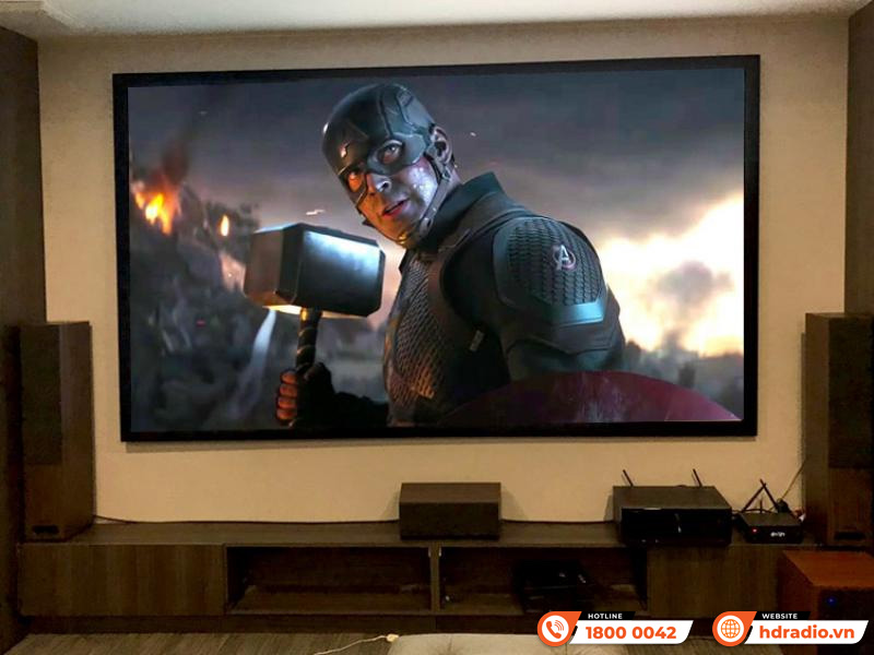 Màn chiếu Khung Thẳng DigiStorm FIX FRAMED