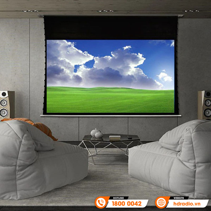 Màn Chiếu Điện Âm Trần 4K Tab Tension 100inch-2