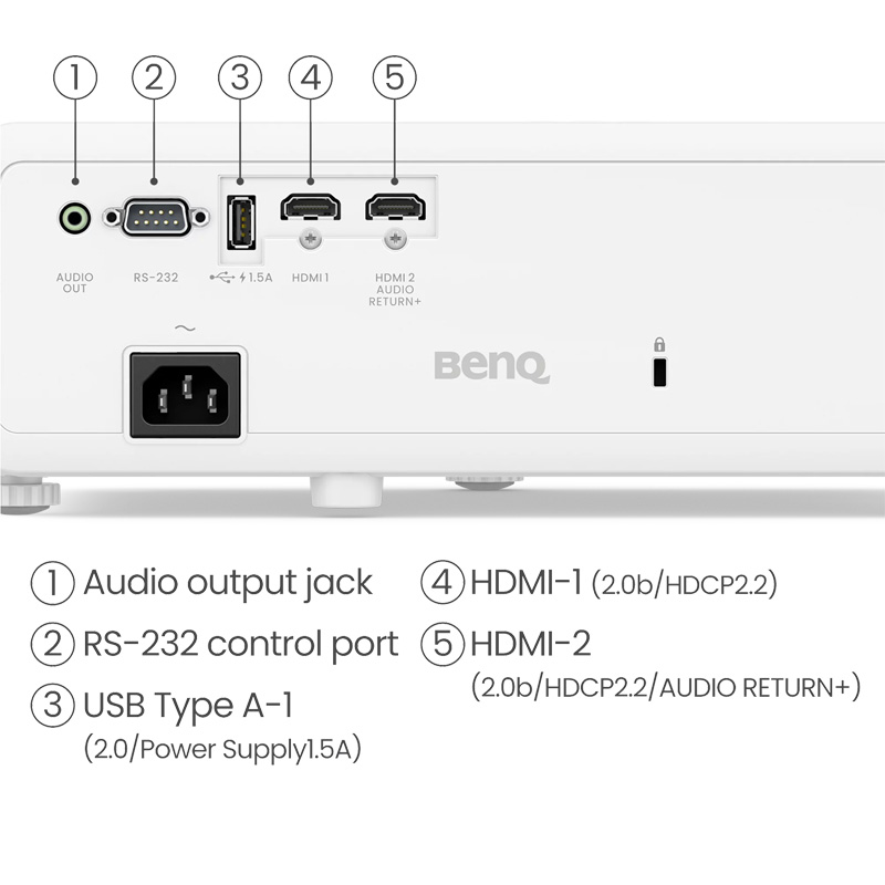 Máy chiếu 4K BenQ TK710, 3200 ANSI lumens, 4K UHD (3840 x 2160)-6