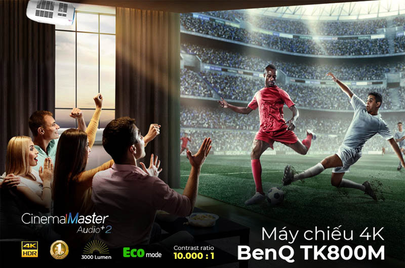 Đánh giá máy chiếu BenQ TK800M
