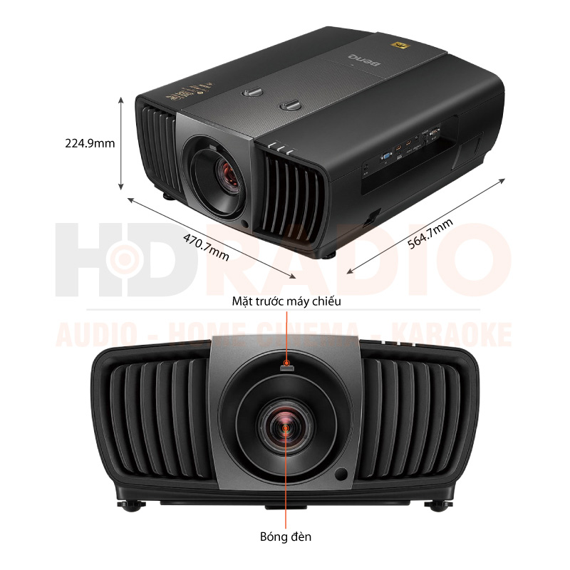 Chú thích Máy chiếu BenQ W11000H