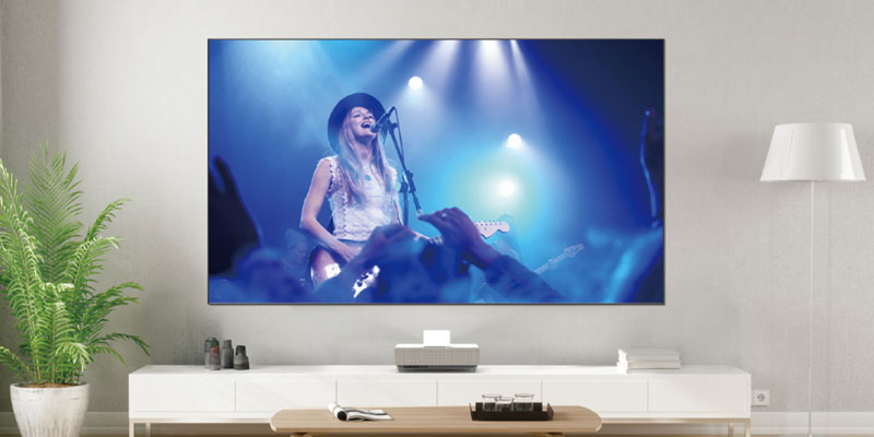 Máy chiếu Epson LS500 Laser thay thế tivi