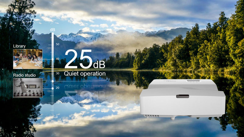 độ ồn máy chiếu optoma hd36ust