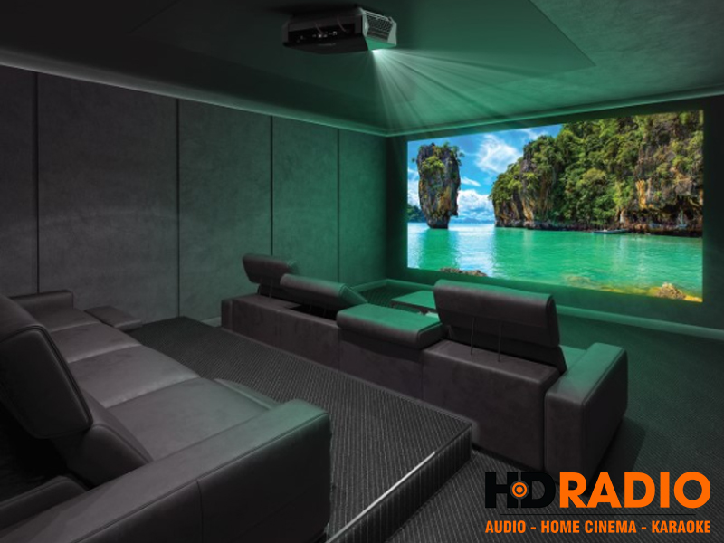 máy chiếu optoma uhz65 máy chiếu hiện đại 4K Optoma UHZ65