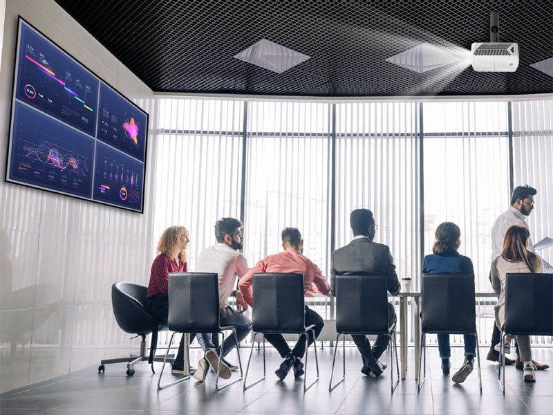 Ung dung may chieu 4K Optoma ZK507