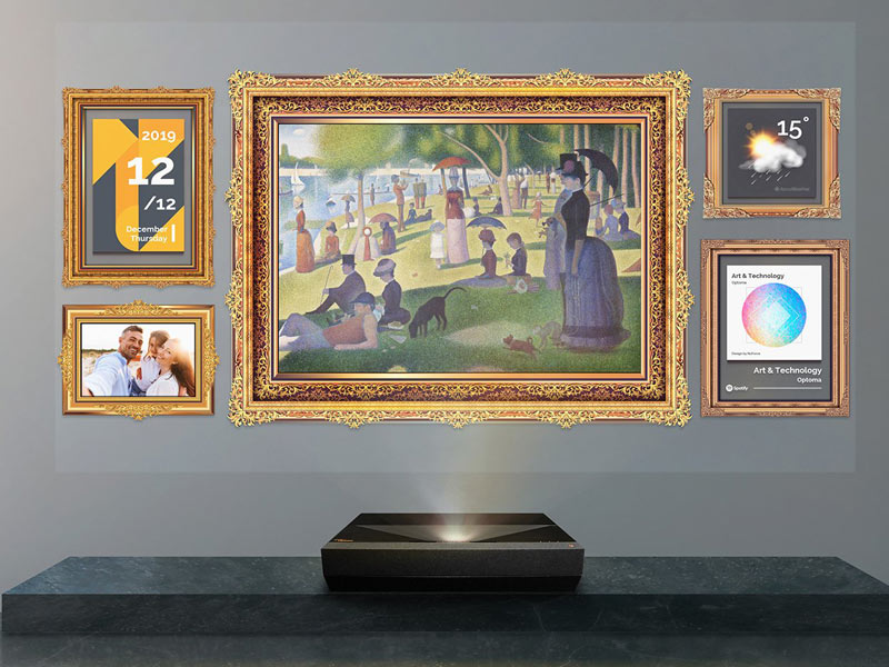 Công nghệ DLP máy chiếu 4K Optoma CinemaX P1