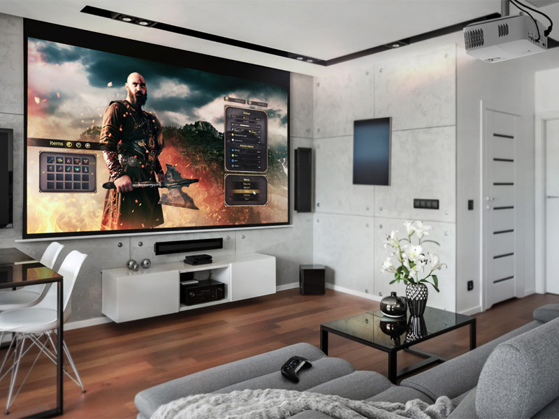 may chieu optoma 4k uhd50x choi game toc do cao