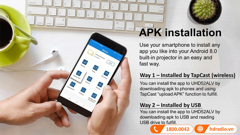 tải xuống ứng dụng TapCast