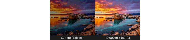 Độ sáng máy chiếu 4k Sony VPL-GTZ380