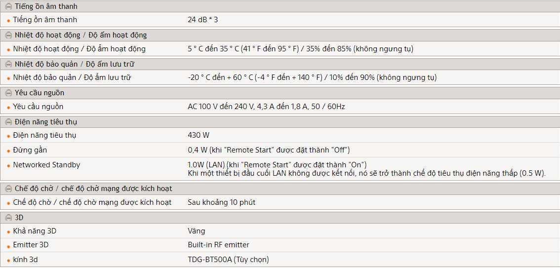 Máy chiếu 4K Sony VPL-VW760ES