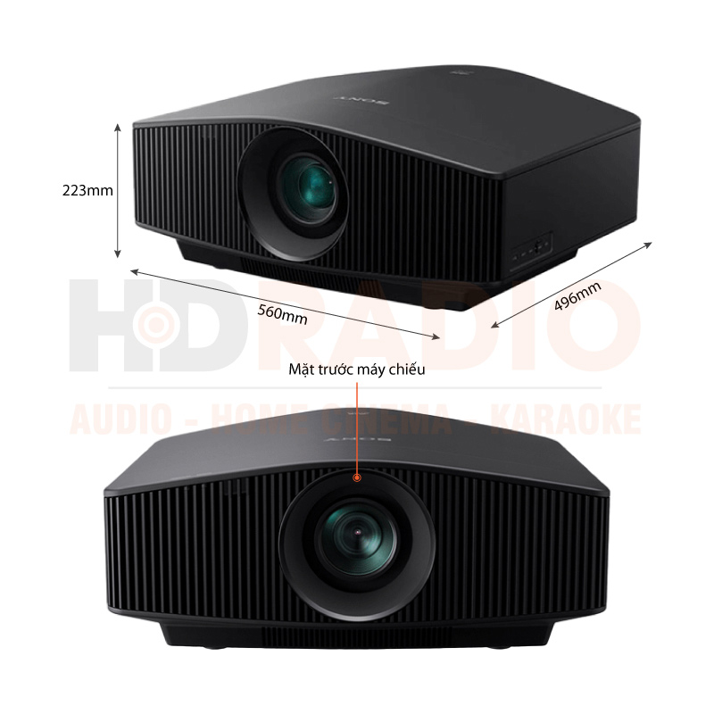 Chú thích Máy chiếu 4K Sony VPL-VW898ES