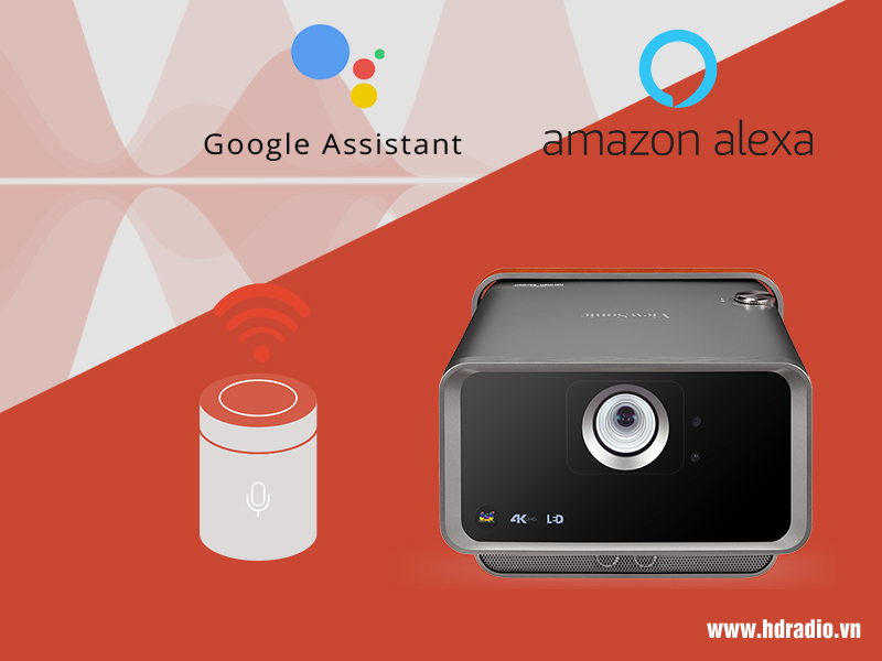 may chieu viewsonic x104k plus dieu khien bang giong noi