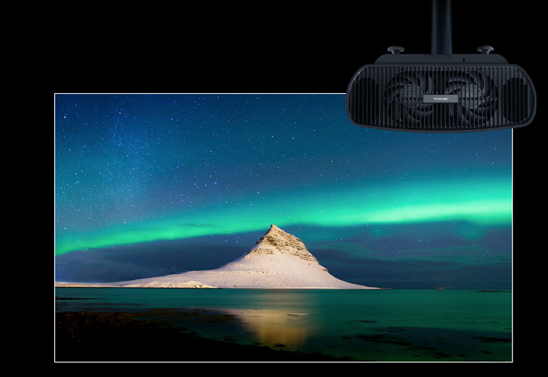 lap dat may chieu viewsonic x100 4k plus