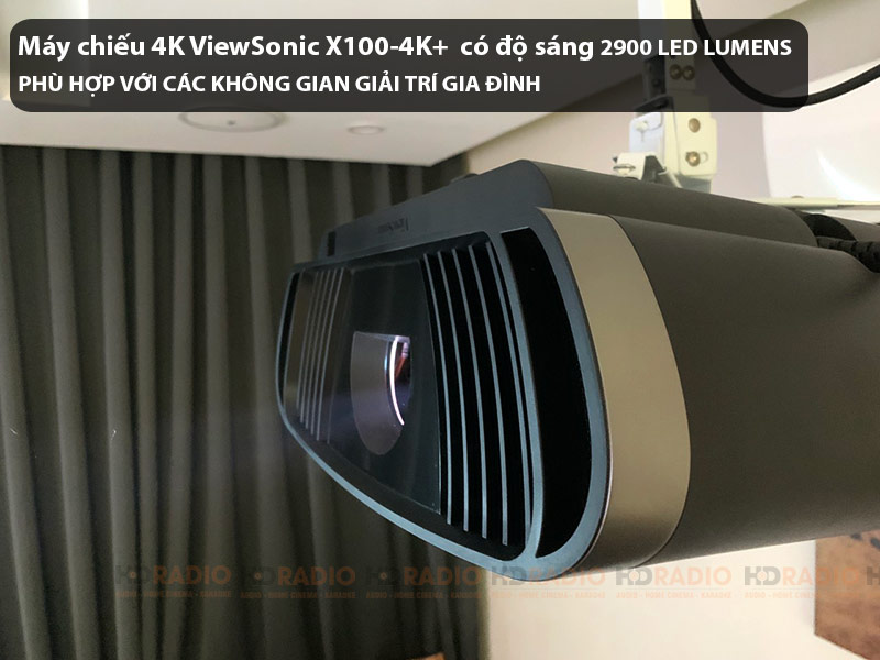 do sang den led viewsonic x100 4k plus